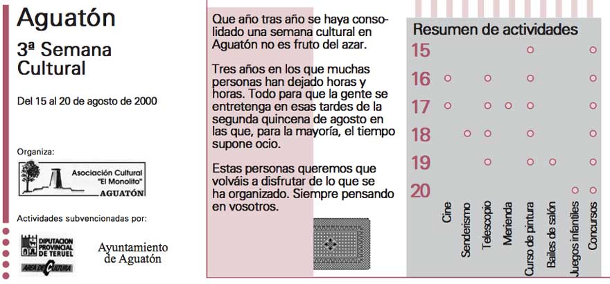 Aguatón organiza unas jornadas sobre despoblación en la provincia de Teruel