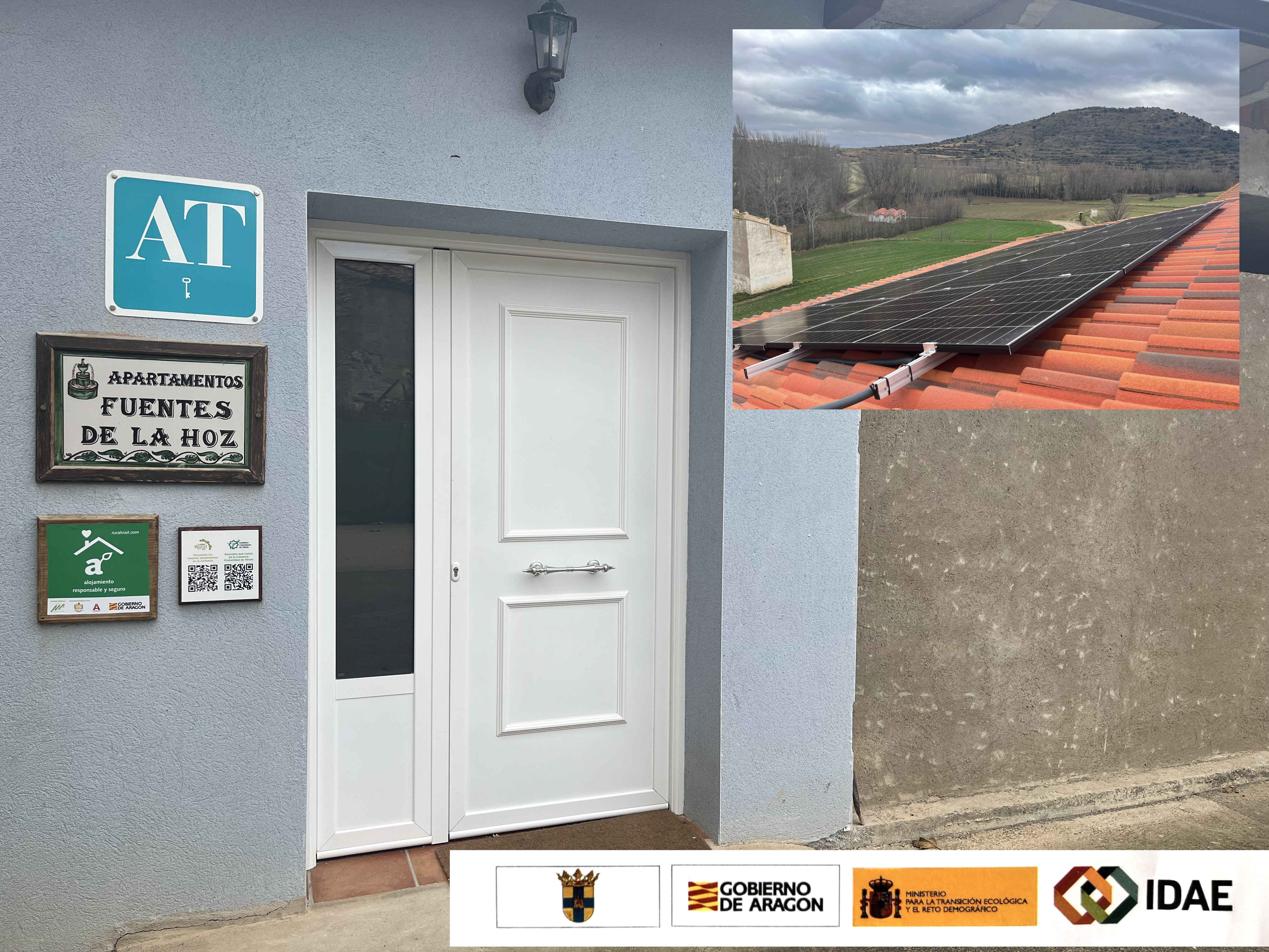 Aguatón instala placas solares para el autoconsumo en los apartamentos turísticos municipales